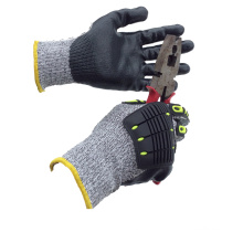 NMSAFETY personal protective anti impact gloves mechanical work gloves